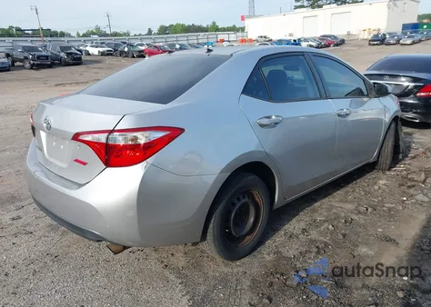 2014 Toyota Corolla L from USA, damaged, VIN 2T1BURHE0EC075070